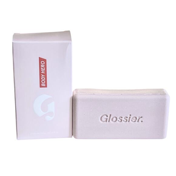 Glossier Body Hero Exfoliating No-Mess Gentle Scrub Bar Hydrate Discontinued - Picture 2 of 8